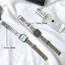 Load image into Gallery viewer, Vintage Square Dial SS Watch