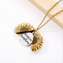 Load image into Gallery viewer, You Are My Sunshine Pendant Necklace