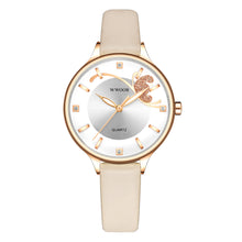 Load image into Gallery viewer, Green Dial Black Strap Leather Watch