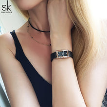 Load image into Gallery viewer, Geneva Design Rectangle Quartz Wristwatch