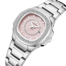 Load image into Gallery viewer, White Pink Dual Tone Watch