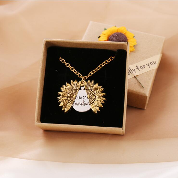 You Are My Sunshine Pendant Necklace