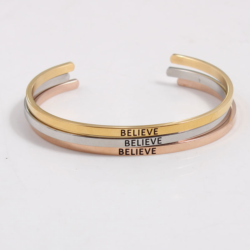 Believe - Bracelet Band